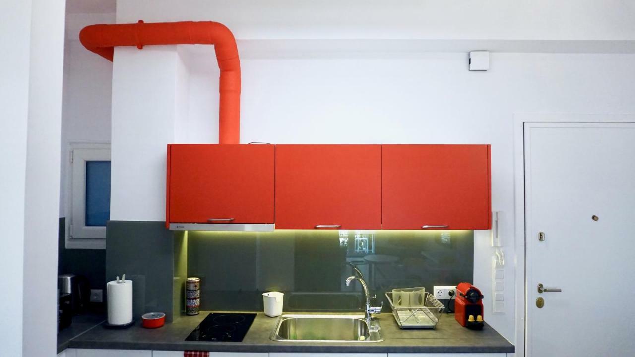 Urban Design Apt In Atene Esterno foto